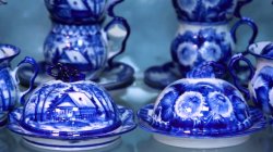 Бренды Советской эпохи "Гжель"