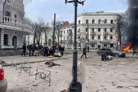 Украина обвинила Россию в, якобы, ракетном ударе по городу Сумы. Европа обвиняет, Трамп сожалеет. Минобороны РФ опровергает