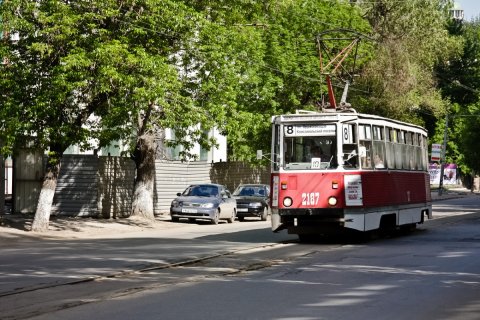 В Саратове из-за долгов отключили городской электротранспорт