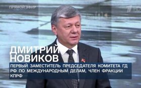 Дмитрий Новиков: Сила российской позиции в готовности бороться и за суверенитет, и за справедливый мир