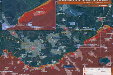 Сводка МО на 14 апреля 2025 года (день 1146 СВО). Военкоры: На Покровском направлении идут встречные бои