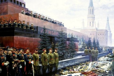 Геннадий Зюганов призвал Путина снять декоративные ограждения с Мавзолея В.И.Ленина