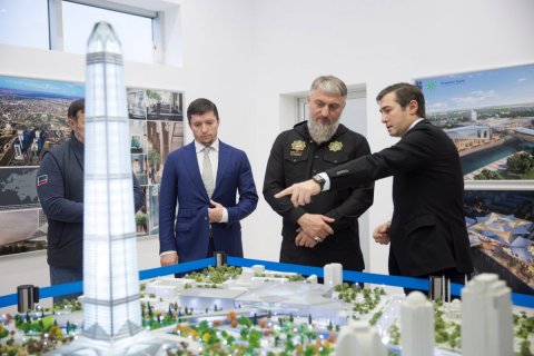В Чечне начали строить небоскреб стоимостью в 1 млрд долларов