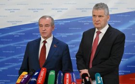 С.Г. Левченко и А.В. Куринный выступили перед журналистами в Госдуме