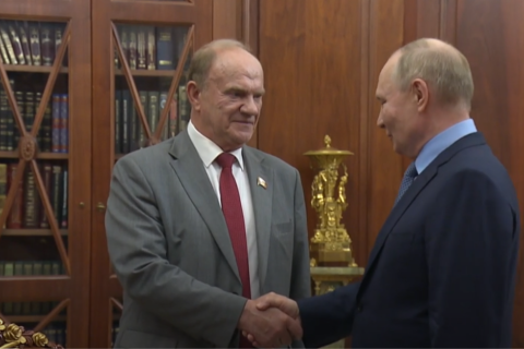 Владимир Путин поздравил Геннадия Зюганова с 80-летием и поблагодарил за патриотическую позицию