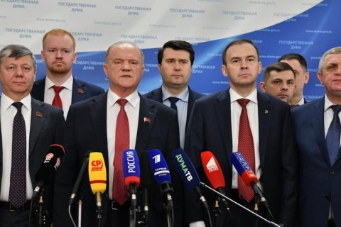Геннадий Зюганов: Мы настаиваем на немедленном признании Луганской и Донецкой народных республик 
