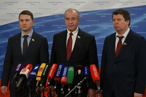 Брифинг КПРФ в Госдуме. Выступления С.Г. Левченко, А.В. Прокофьева и М.Н. Матвеева (03.12.2025)