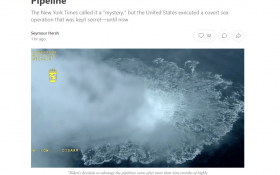 Американский журналист: «Северные потоки» заминировали водолазы из США