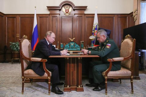 Шойгу доложил Путину, что потери ВСУ за две недели составили 5 469 человек