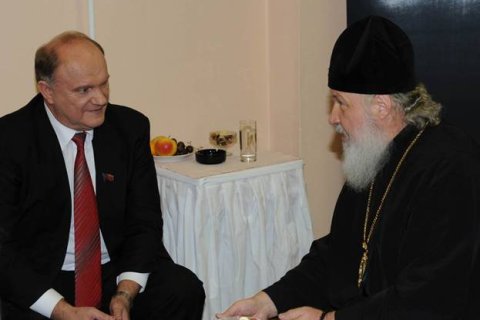 Геннадий Зюганов – к юбилею интронизации Патриарха Кирилла: Нас объединяют идеалы Правды, Добра и Справедливости