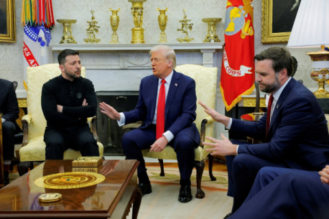 Переговоры Трампа и Зеленского начались и закончились перепалкой на повышенных тонах. Комментарии политиков во всем мире