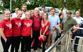 Геннадий Зюганов посетил спортивные мероприятия в Орле