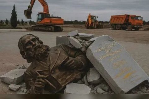 Азербайджан потребовал от российского информагентства изменить заголовок в новости о сносе памятника Айвазовскому… но не из-за памятника. Что сказала Мария Захарова?