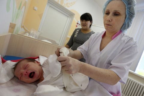 В России зафиксирован значительный спад рождаемости