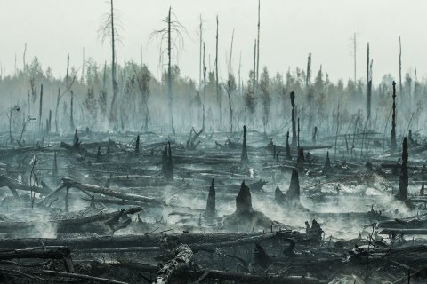 Минприроды обвинил власти Иркутской области и Якутии в занижении данных о лесных пожарах