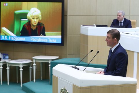 Турчак избран вице-спикером Совета Федерации. Против была только один сенатор