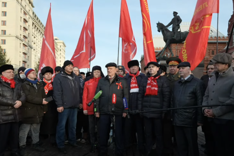 145 лет со Дня рождения И.В. Сталина. Возложение цветов. Брифинг. Онлайн трансляция (21.12.2024)