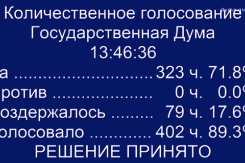 Госдума голосами «Единой России» и ЛДПР приняла бюджет в первом чтении. Подробности 