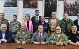 Геннадий Зюганов встретился с ветеранами боевых действий из ДНР