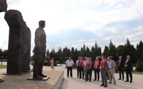 Юрий Афонин принял участие в юбилейных мероприятиях, посвященных 100-летию партийной организации коммунистов Ингушетии