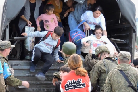Минобороны сообщило о выполнении функций миротворцев в Нагорном Карабахе