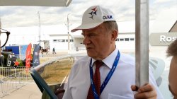 Г.А.Зюганов прокомментировал авиасалон "МАКС-2021" (21.07.2021)