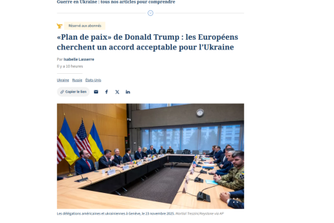 «Удастся ли Европе украсть победу, преподнесенную Владимиру Путину Дональдом Трампом». Иносми о «плане Трампа» по урегулированию на Украине