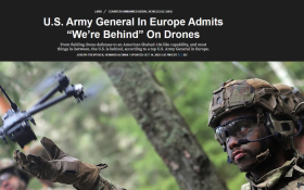 В армии США признали отставание в беспилотных технологиях