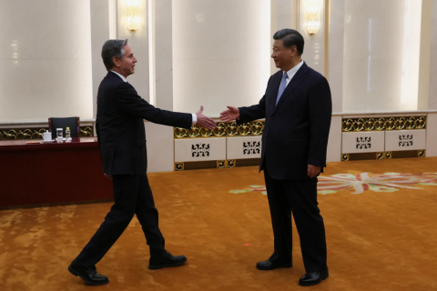 Госсекретарь США Блинкен встретился в Пекине с Си Цзиньпином