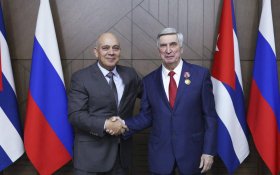 Иван Мельников на церемонии вручения  кубинского Ордена Солидарности:  «Слово «солидарность» со мной с самого детства»