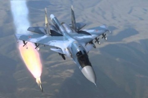 Российские самолеты нанесли удар по турецкой армии в Сирии