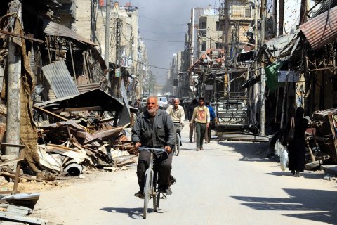 США утверждают, что РФ и Сирия «зачищают» место химатаки в городе Дума
