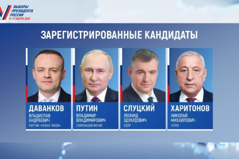Опубликованы результаты экзит-пола по выборам президента России: Путин 87%, Харитонов на втором месте 